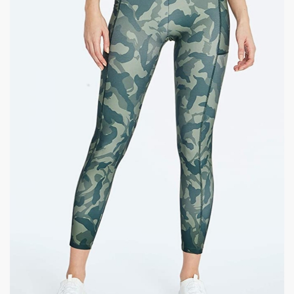 Bally Total Fitness Camo High-Rise Leggings – Size XL